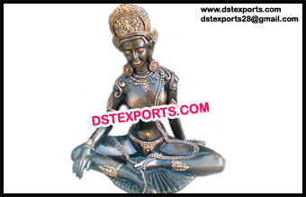 Black Gold Buddhas Sculpture