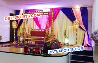 Wedding Golden Sankheda Swing