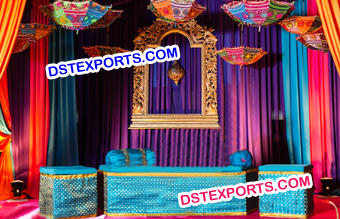 Rajasthani Umbrella For Mehandi Stage Decors