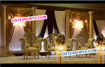 Crystal Fitted Asian Wedding Stage