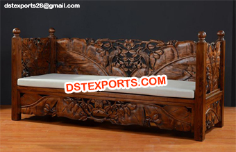 Mehandi Stage Antique Wooden sofa