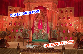 Raj Mahal Wedding Stage Decoratoion