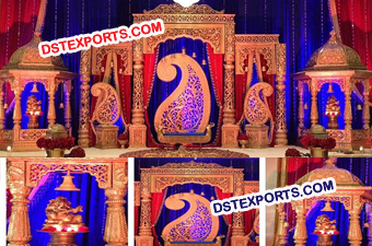 Raj Mahal Wedding Stage Set