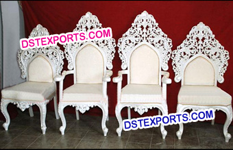 Wedding Designer Carved Mandap Chairs