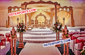 Indian Wooden Mandap