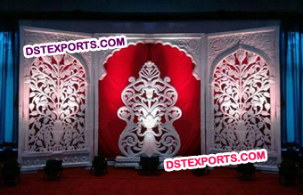 Latest Design Flower Panel Stage Set