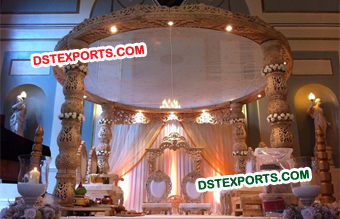 Wedding Wooden Damroo Mandap