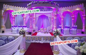 Rajasthani Fiber Carved Wedding Mandap