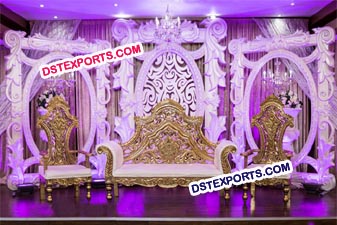 Maharaja Wedding Grand Panel Stage