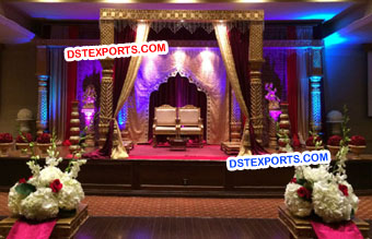 Wedding Square Fiber Mandap