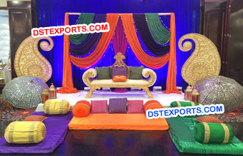 Maharaja Wedding Mehandi Stage