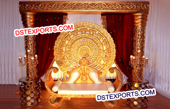 Royal Asian Wedding King Stage