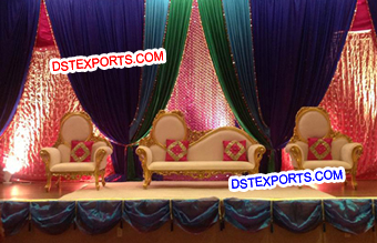 Wedding Stage Beautiful Italian Sofa Set