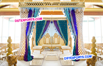 Excellent Fiber Crystal Mandap