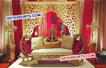 Royal Maharaja Wedding Stage Decoration