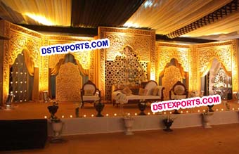 Traditional Rajasthani Panels Stage