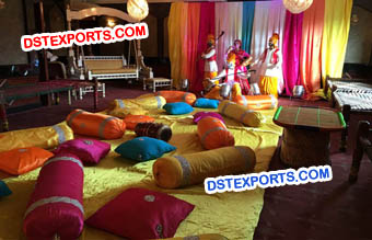 Punjabi Cultural Sangeet Stage Decors