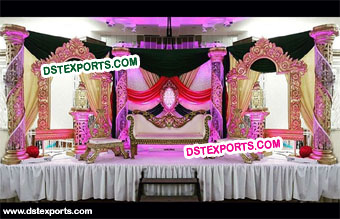 Fiber Jhrokha Panel Stage