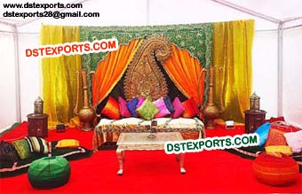 Mehandi Sangeet Stage Decors