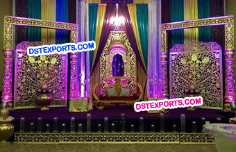 Fabulous Royal Maharaja Stage Set
