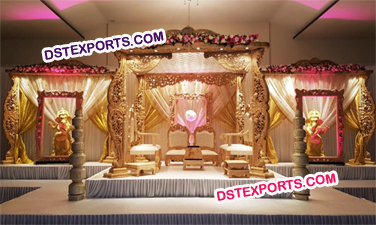 Wooden Wedding Mandap