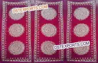 Wedding Sangeet Embroidered Backdrop