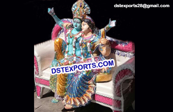 Radha Krishan Statue For Wedding Decoration