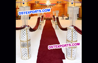 Wedding Aisle Decor Pillars