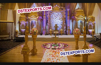 Royal Castle Wedding Stage