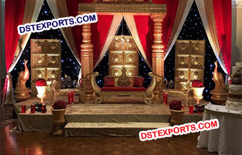 Traditional Door Wedding Stage