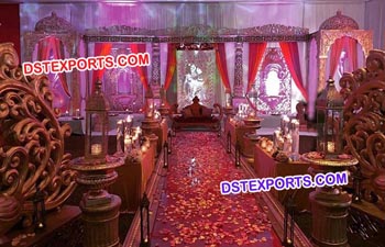 Radha Krishan Wedding Stage