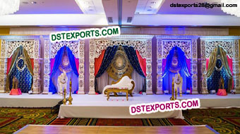 Stylish Bollywood Wedding Stage Set