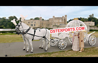 Cinderrala Carriage For Wedding Baarat