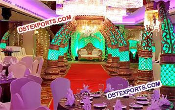 Royal Indian Wedding Decor Entrance