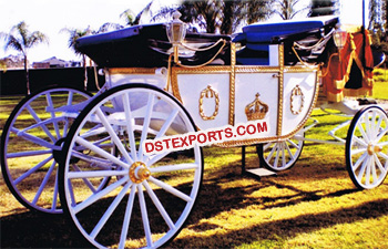 Luxury Royal Princess Horse Drawn Carriage