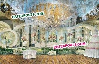 Royal Indian Wedding Big Stage Decorations