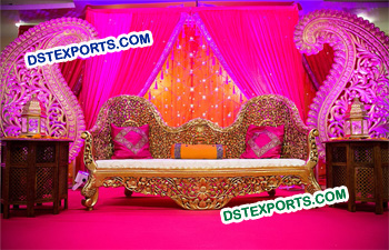 Indian Wedding Mehandi Stage Sofa