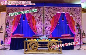 Muslim Wedding  Beautiful Mehandi Stage
