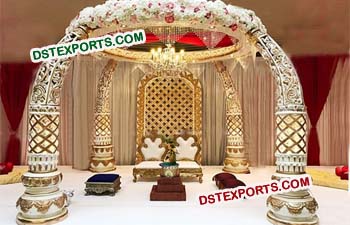 Elephant Trunk Pillar Mandap