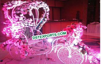 Decorative Flower Entrance Buggy