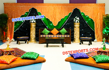 Cutout Wedding Mandap Backdrops