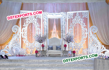 White Fiber Latest Wedding Backstage Backdrops