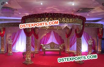 Elegant Asian Wedding Mandap