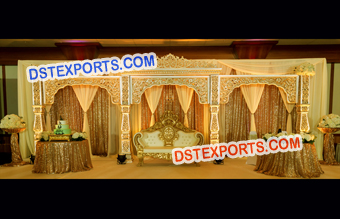 Fiber Carved Decoration Stage Set