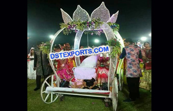 Crystal Cinderella Doli For Dulhan Entry