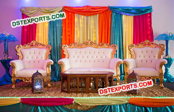 Muslim Walima Stage Sofa Set