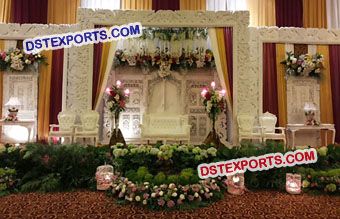 Wonderful Wedding Stage Back wall Frames Panels