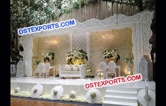 Latest Marriage Stage Backdrop Frame Design