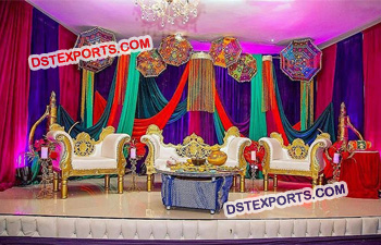 Asian Wedding Sofa Set