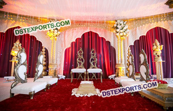 Modern Mandap Chairs for Wedding